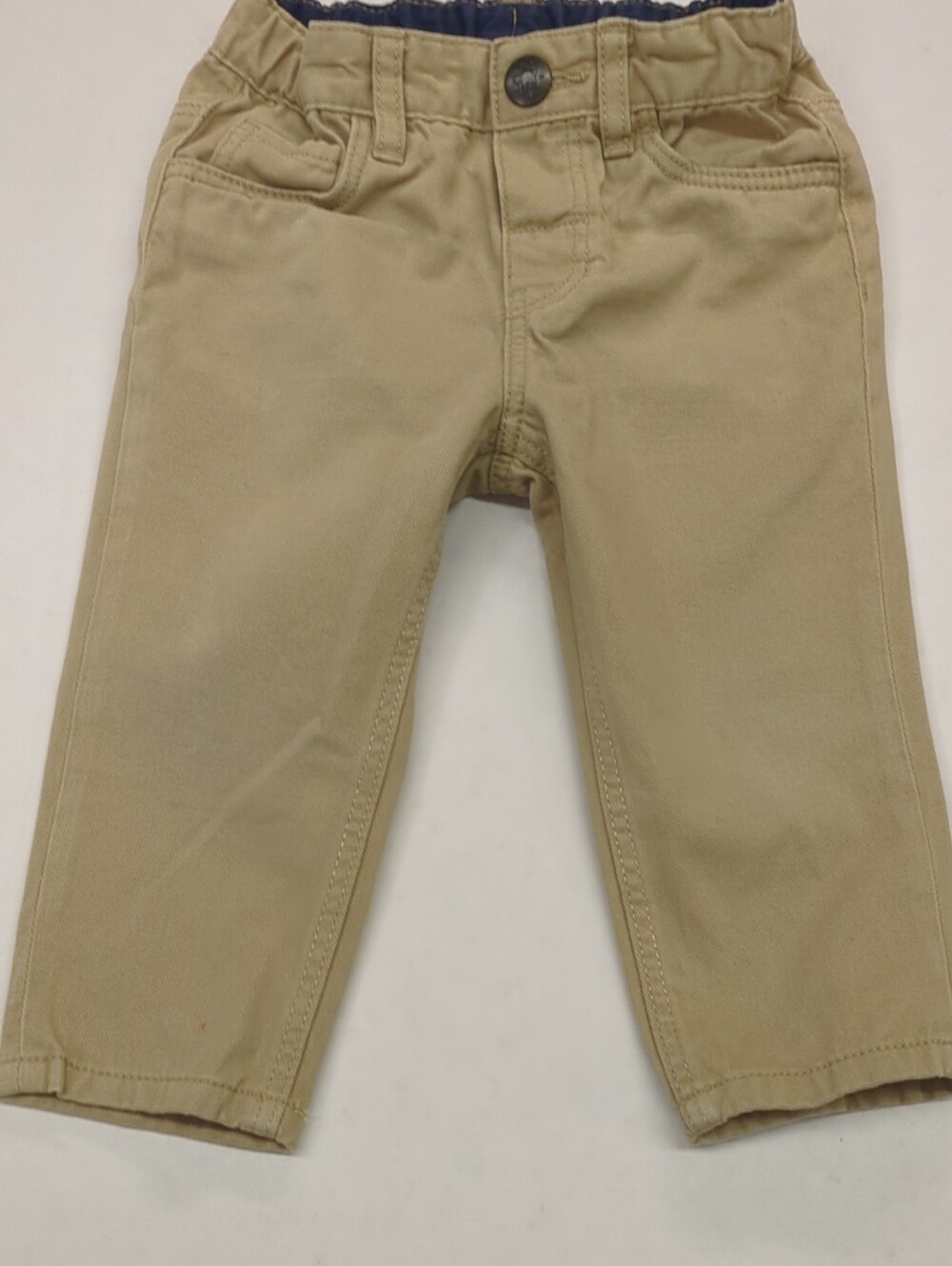 Kids Tan Pull-On Chino Pants